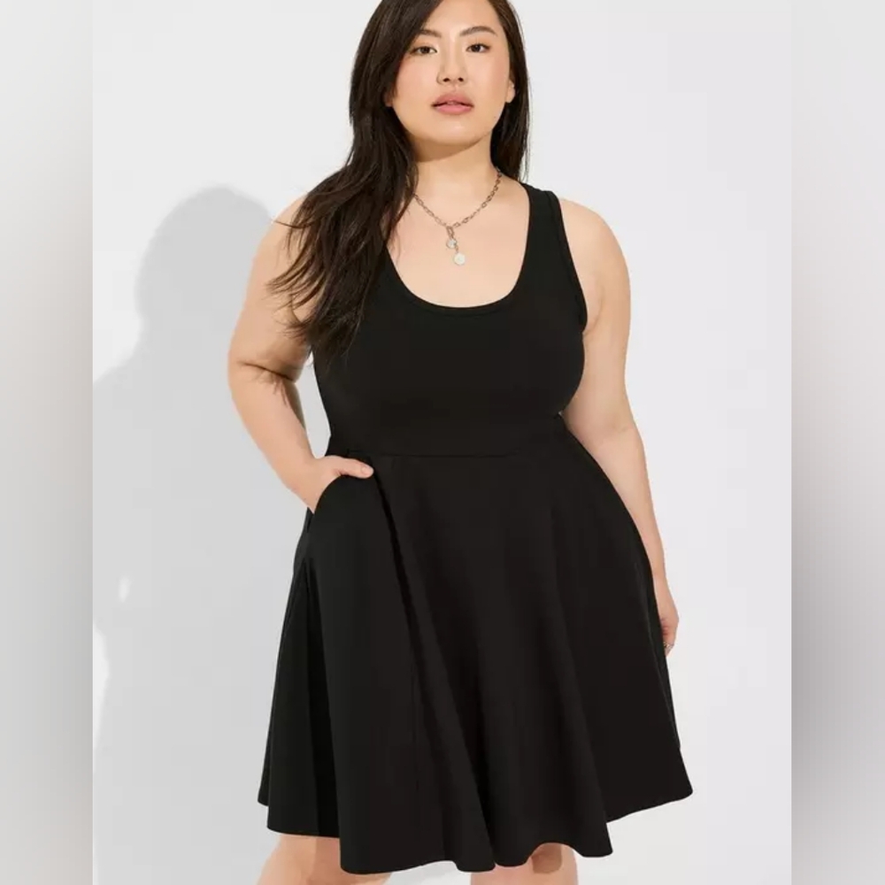 Torrid Mini Foxy Skater Dress